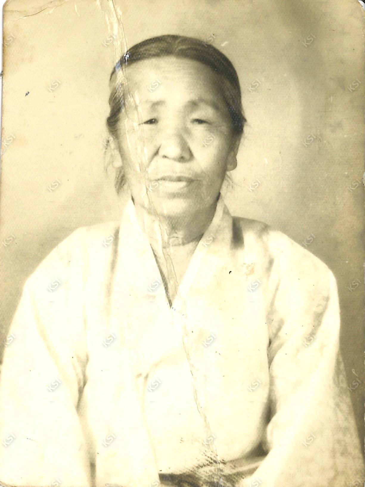 1960년대 임금화의 어머니