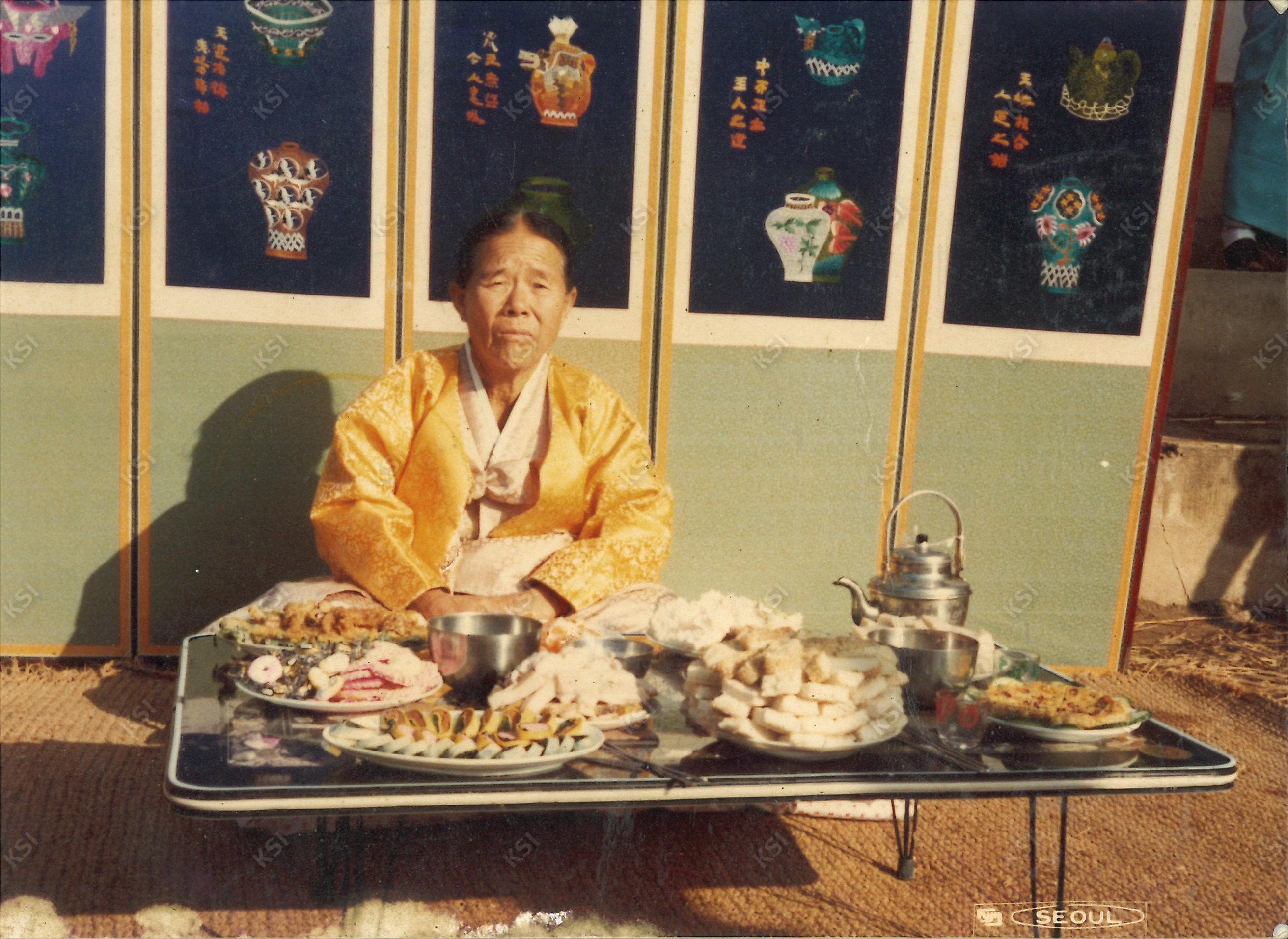 1980년대 초 회갑연회