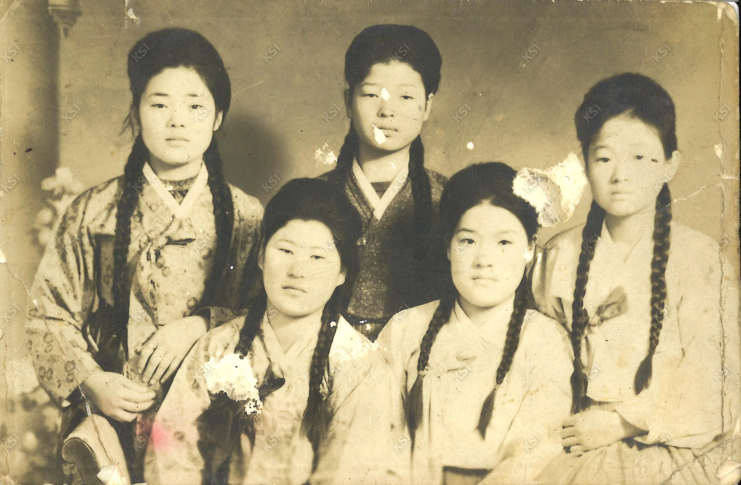 1960년대 개실 친구들과