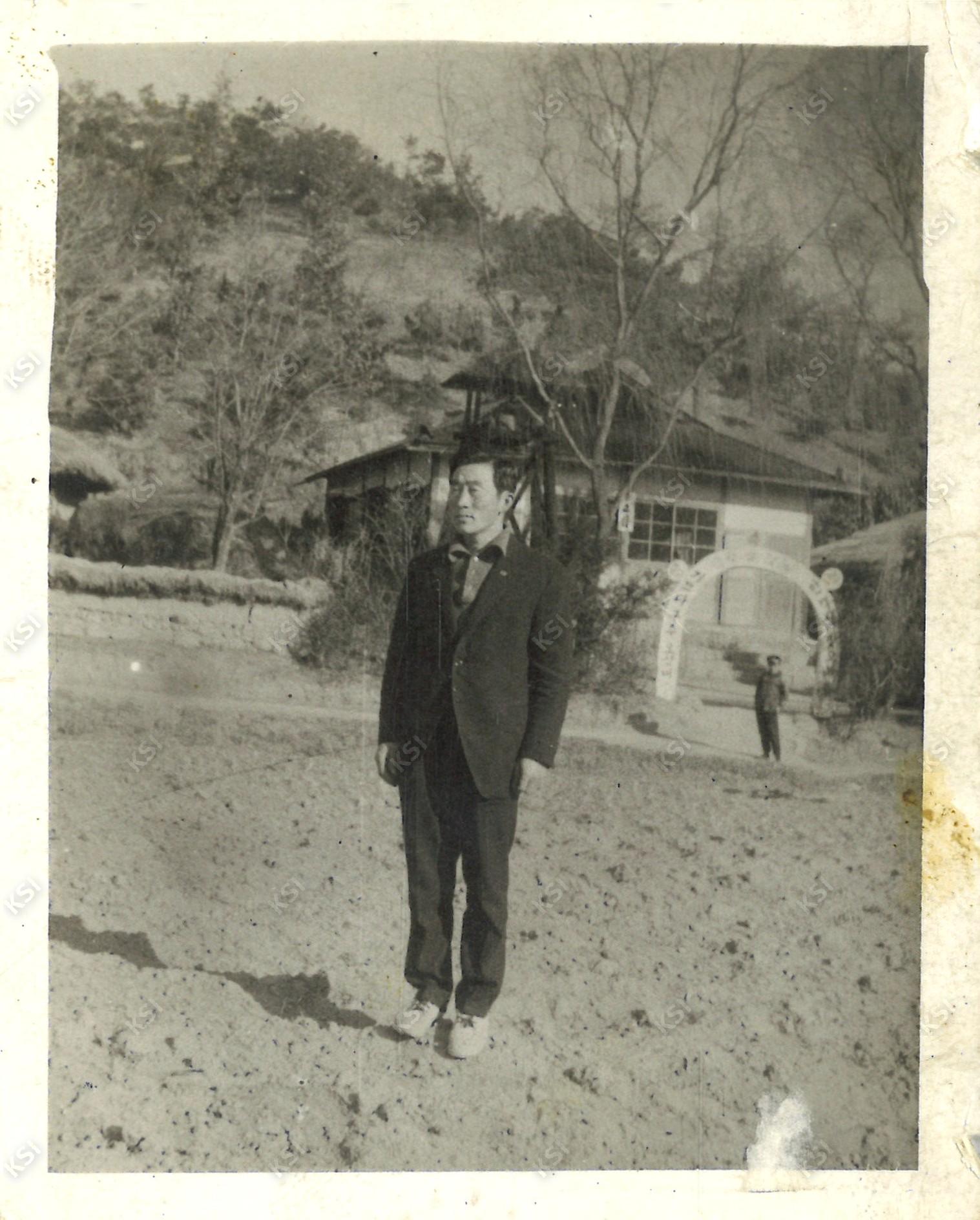 1960년대 성탄절에 명동교회에서