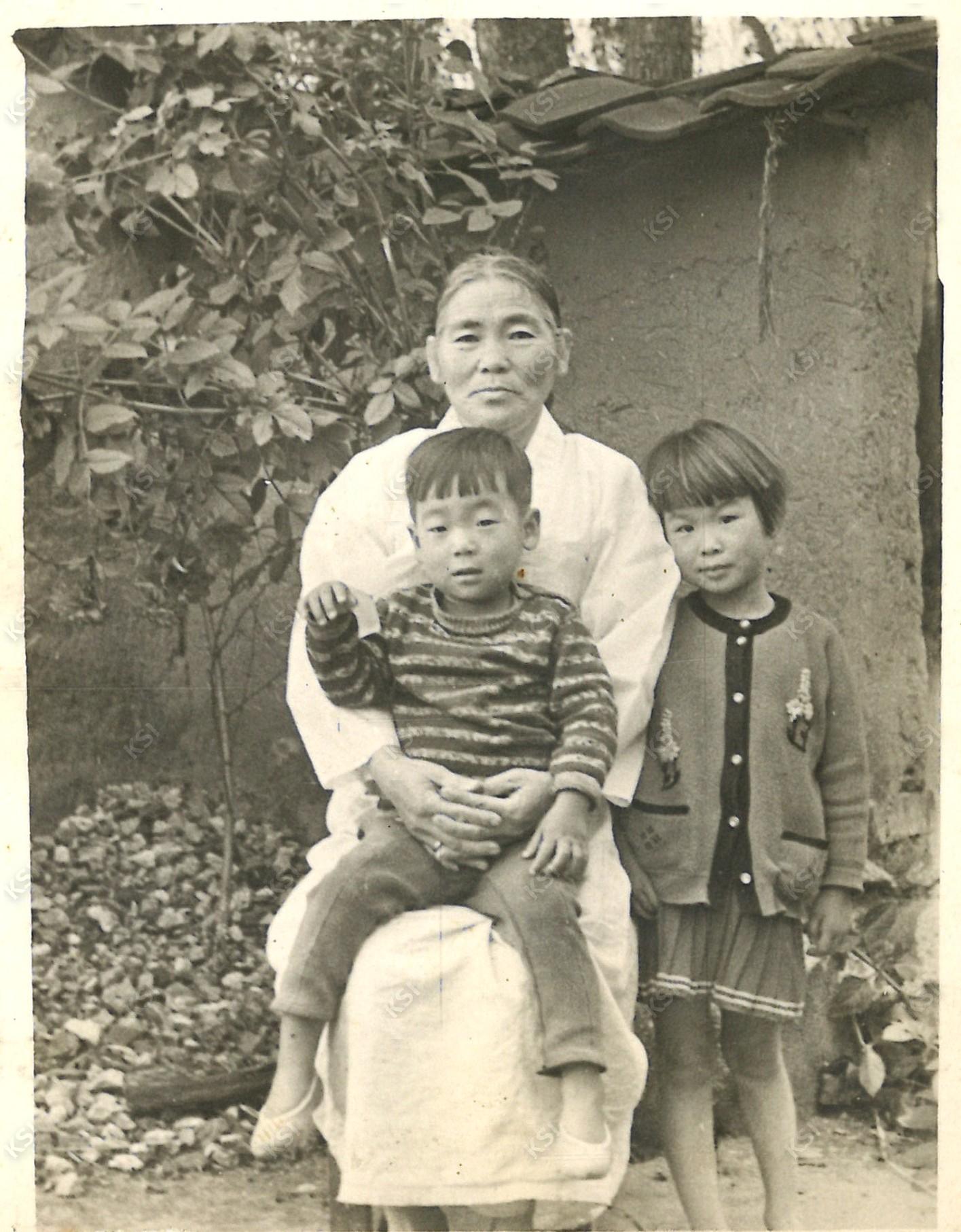1960년대 담장에서