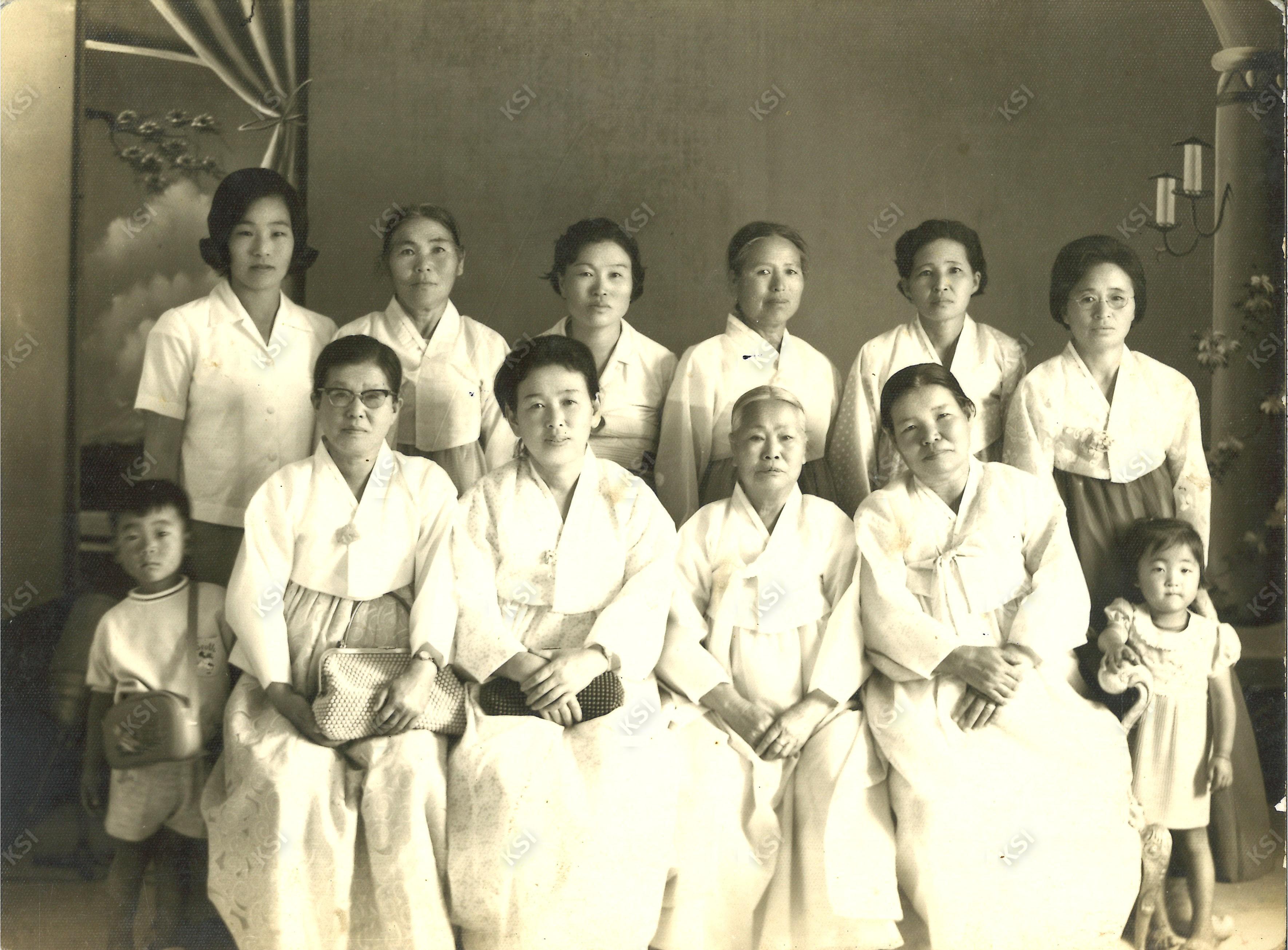 1967년 경안연합 여 전도회 수양회