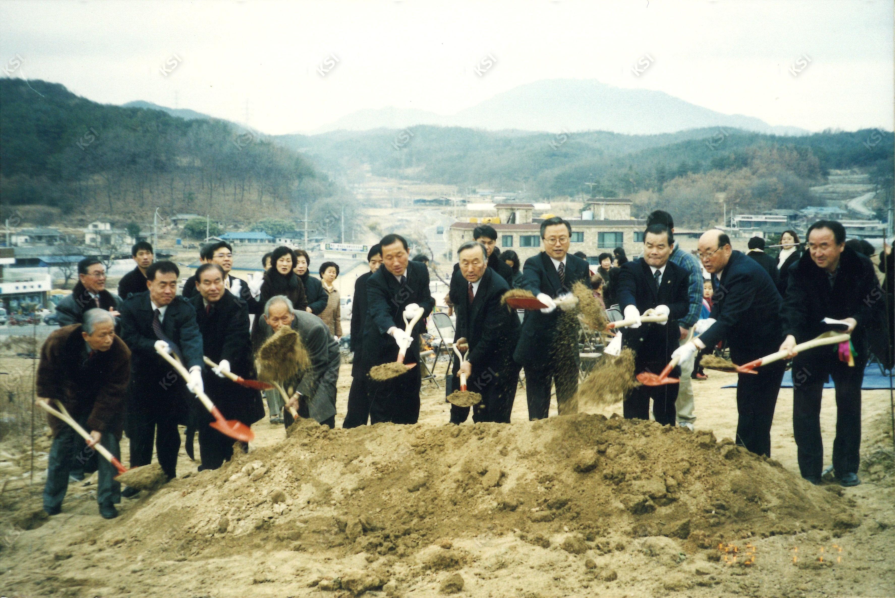 2003년 명동교회 새 성전 기공예식