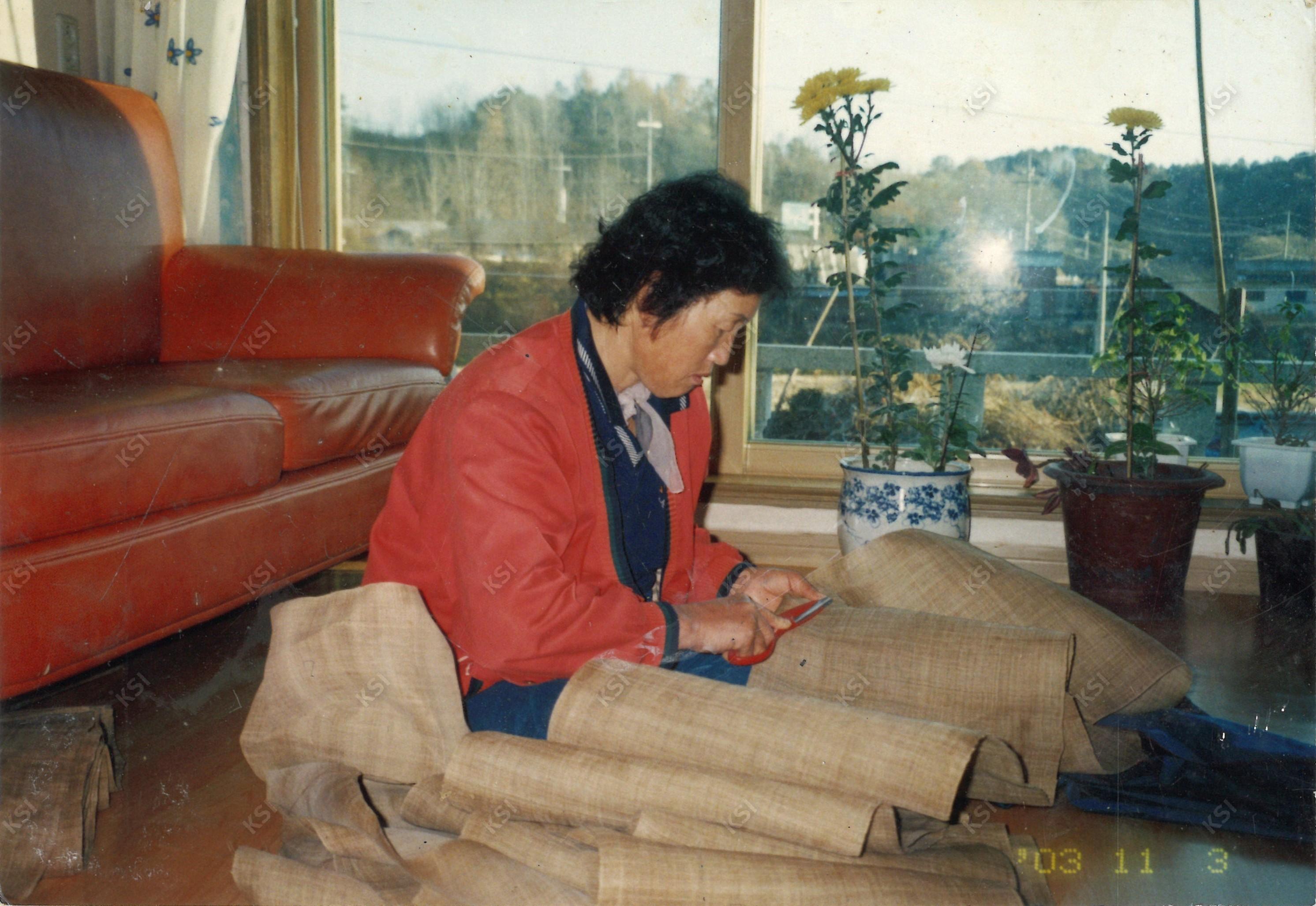 2003년 삼베