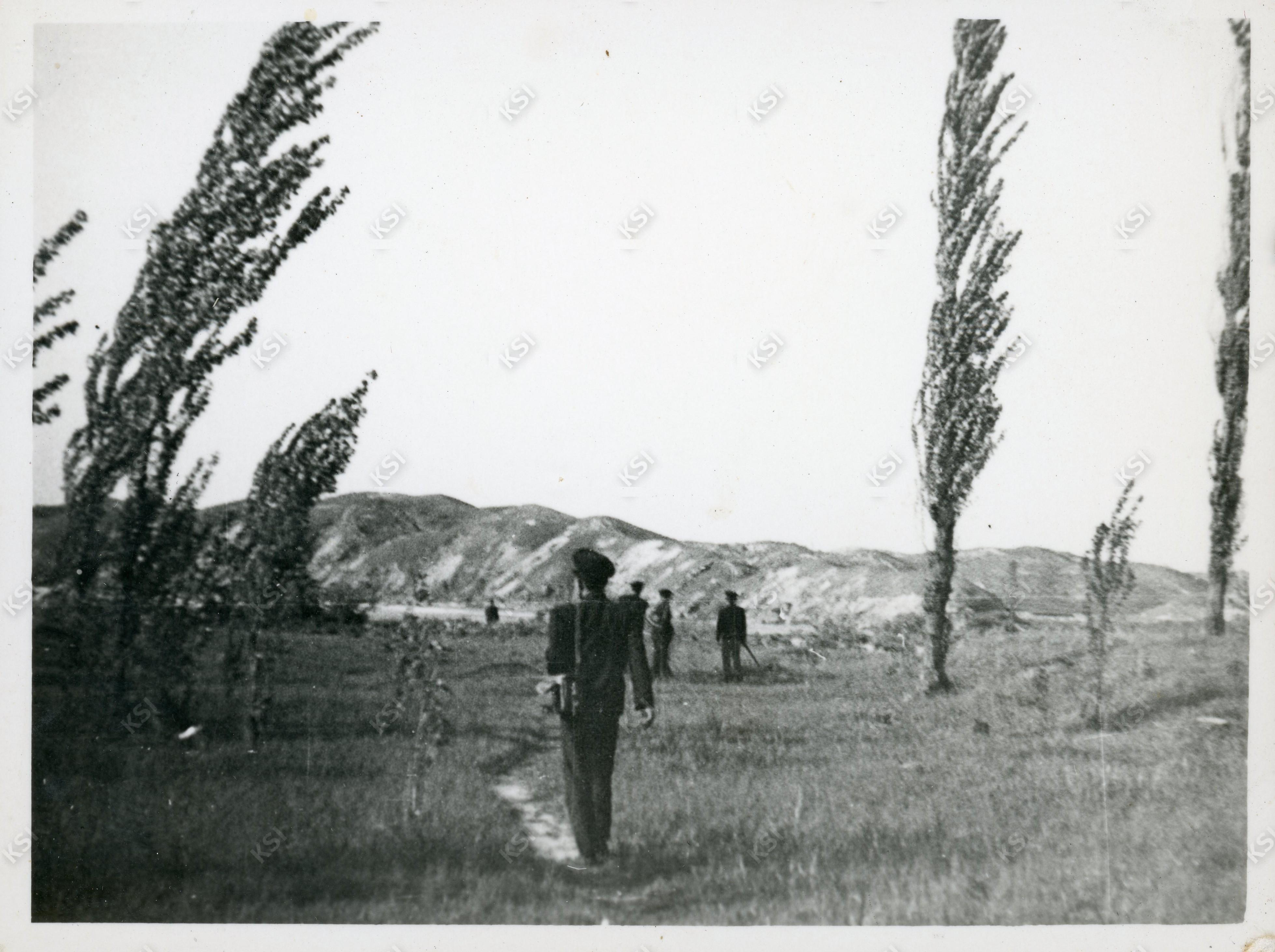 1960년대 마애마을의 안동고등학생 독사진