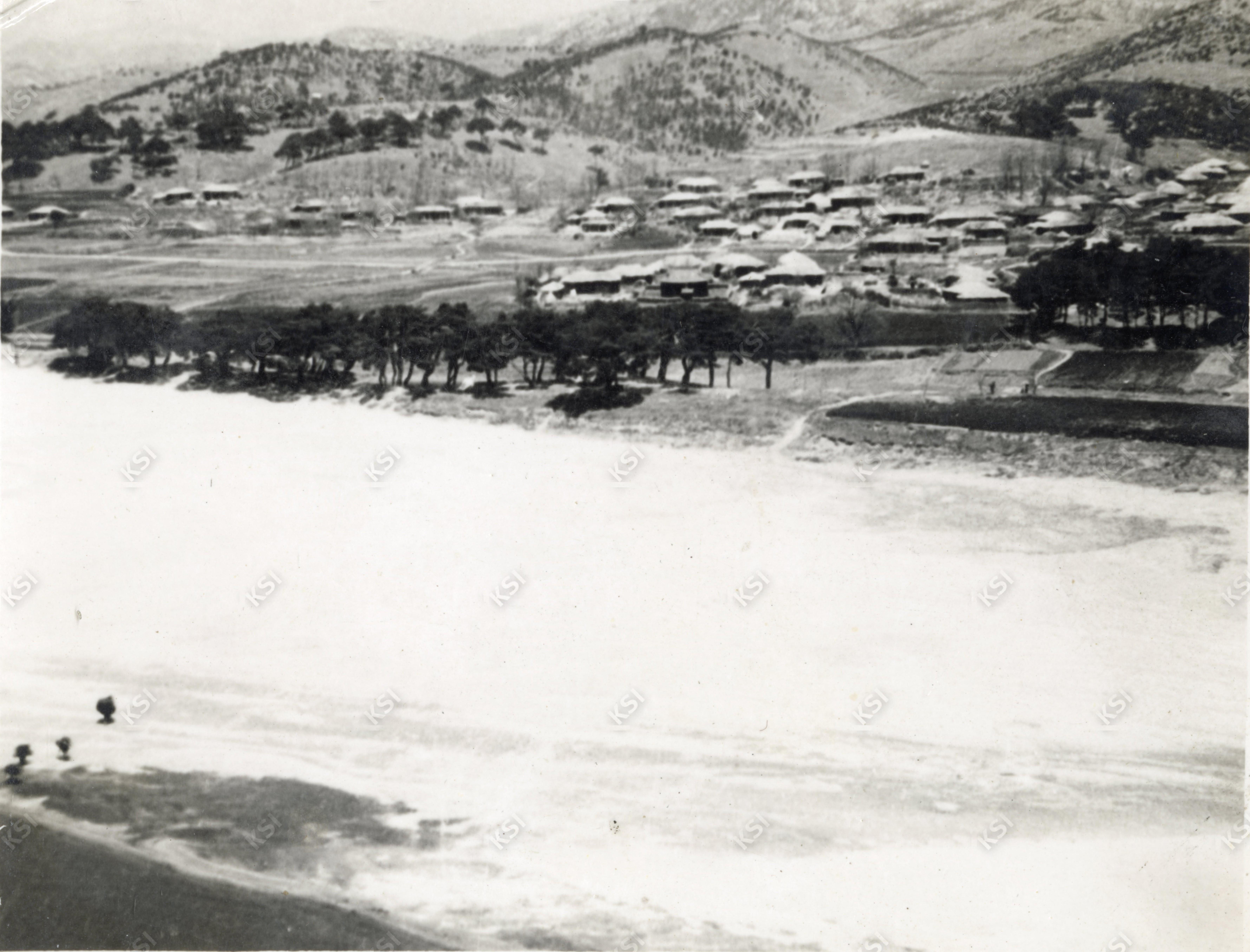 1960년경 풍산 마애리 전경