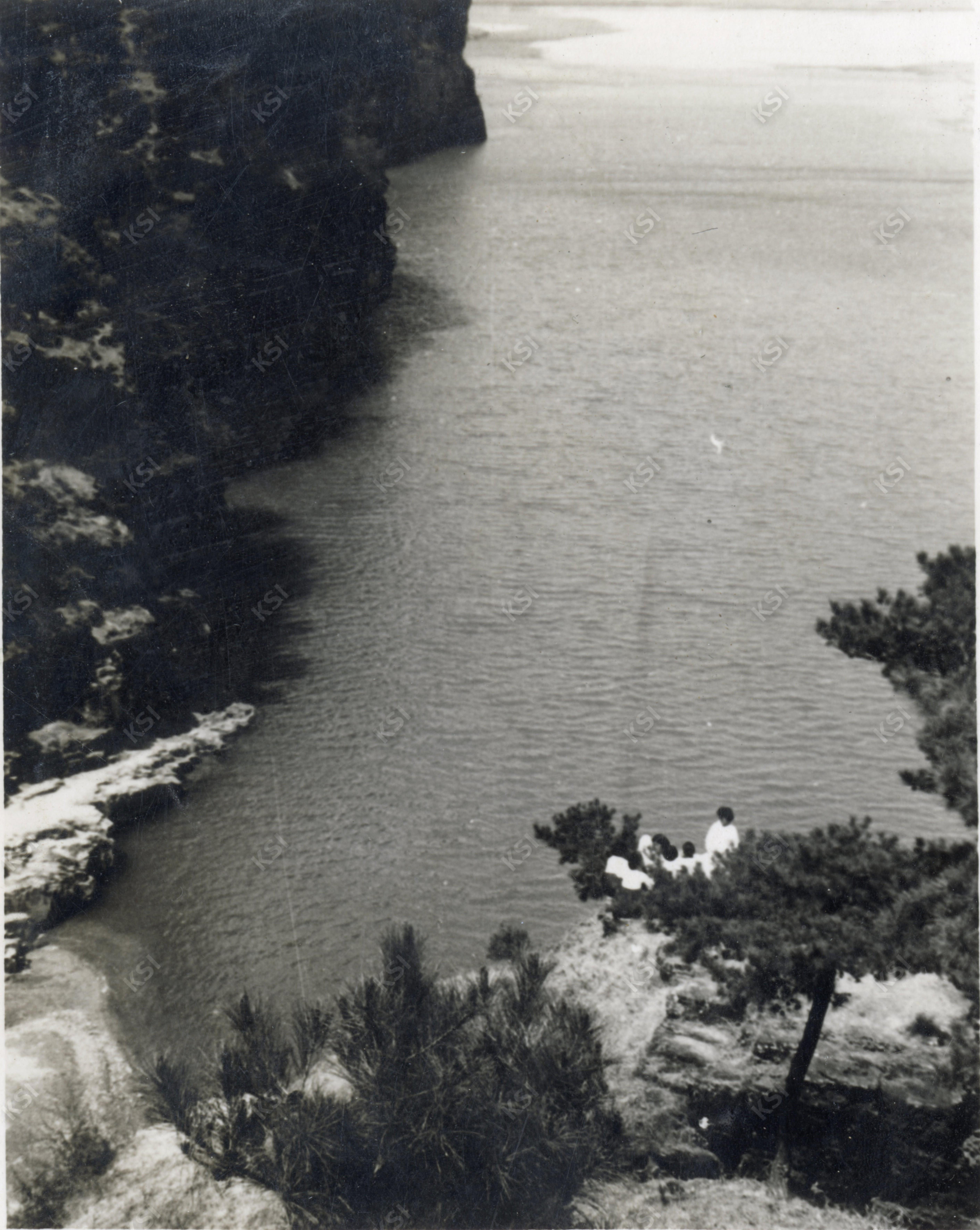 1960년경 화전놀이
