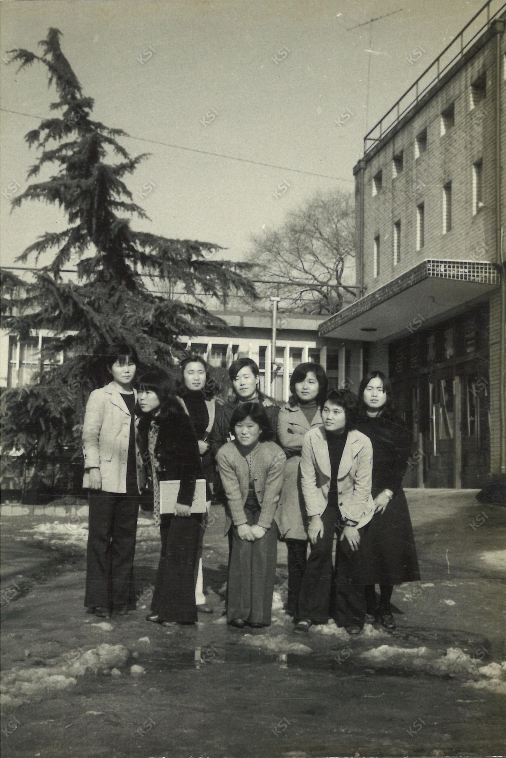 1970년대 중반 안동간호전문학교에서