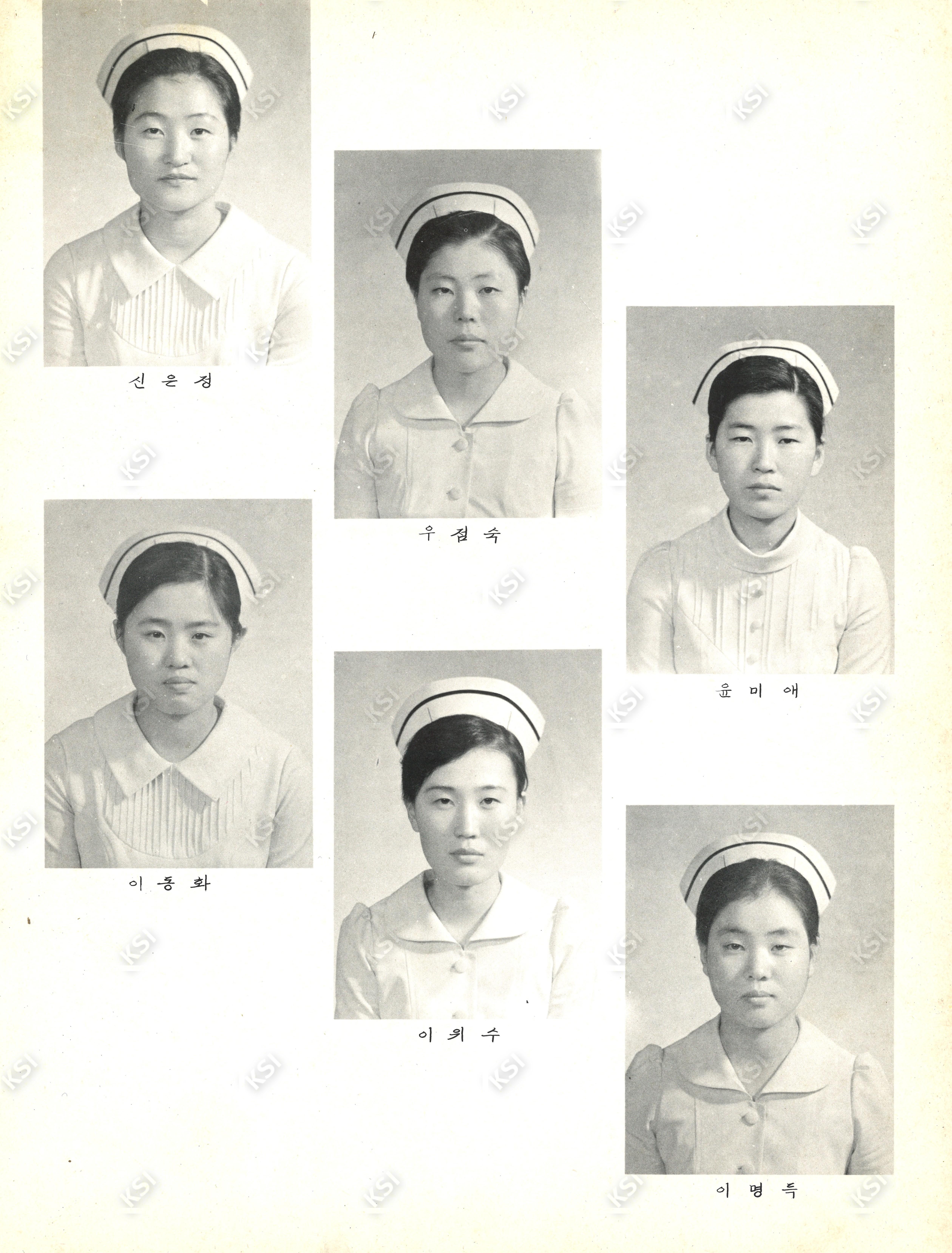 1976년 안동간호전문학교 너스캡