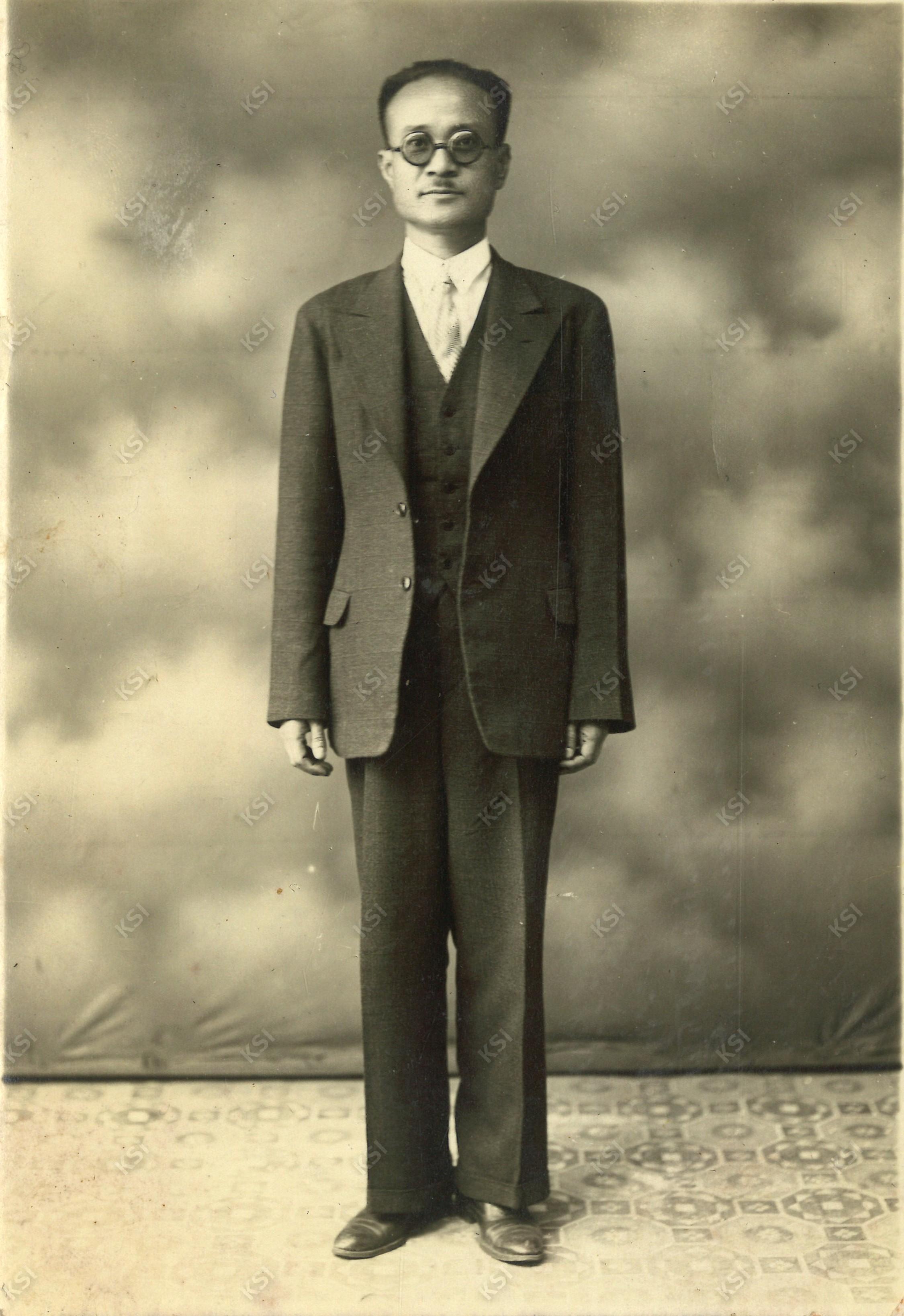 1939년 김원식이 학봉종가 김용환에게 보낸 사진