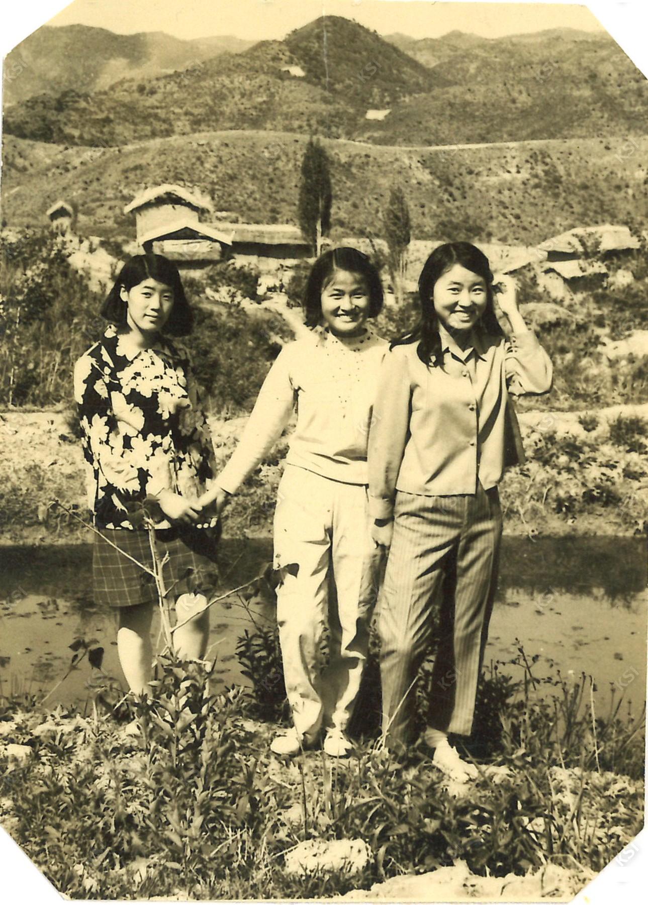 1970년대 새들마을 전경