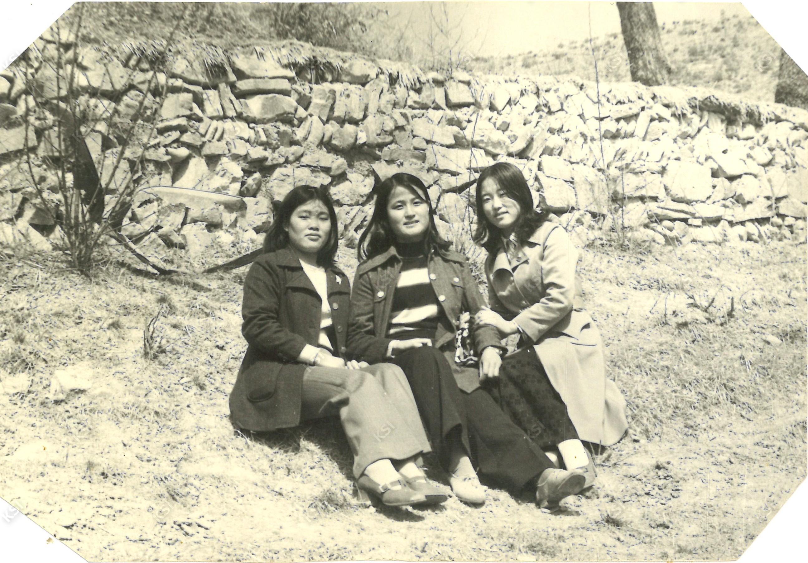 1970년대 황산사에서