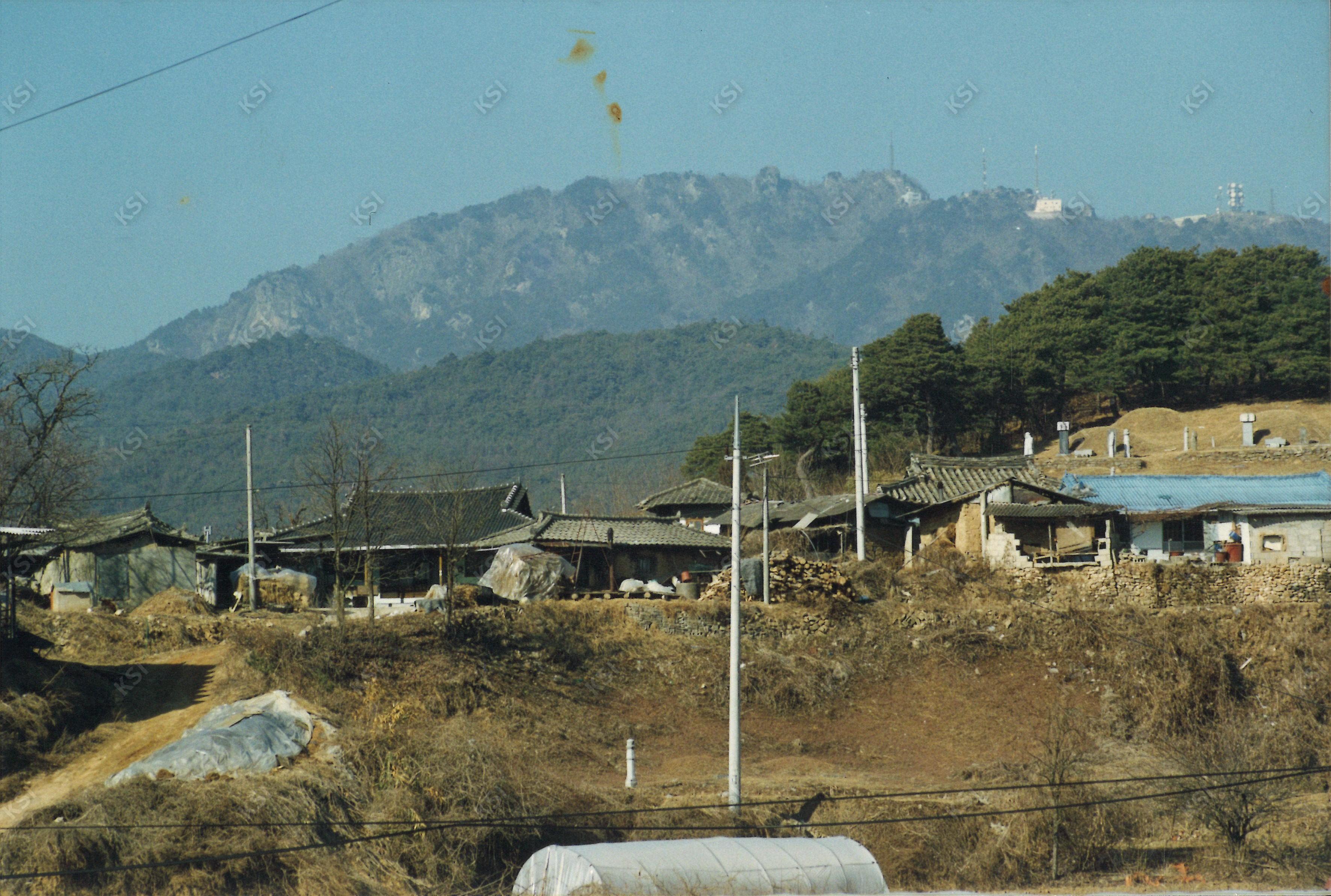 1990년대 중후반 대두서 마을 전경